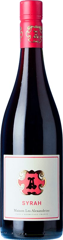 9,95 € Бесплатная доставка | Красное вино Les Alexandrins Франция Syrah бутылка 75 cl