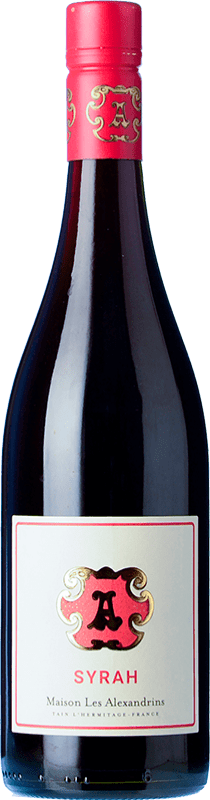 10,95 € Free Shipping | Red wine Domaine Les Alexandrins France Syrah Bottle 75 cl