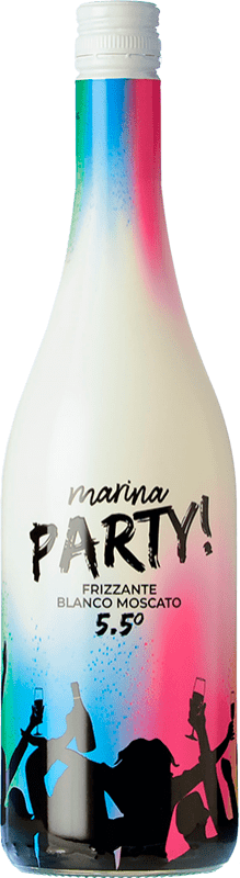 5,95 € Бесплатная доставка | Белое игристое вино Bocopa Marina Party Frizzante — Слабо игристое Испания Moscato — Мускат Бутылка 75 cl