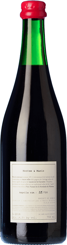 15,95 € Бесплатная доставка | Красное вино Mario Rovira Montse & Mario Испания Macabeo бутылка 75 cl