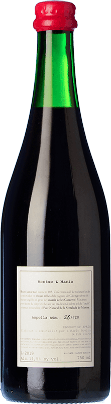 25,95 € Бесплатная доставка | Красное вино Mario Rovira Montse & Mario Испания Macabeo — Макабео 75 cl