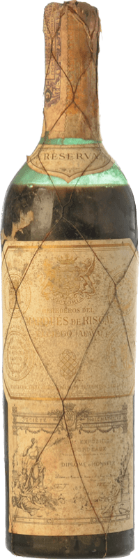 176,95 € 免费送货 | 红酒 Marqués de Riscal 1934 D.O.Ca. Rioja 拉里奥哈 西班牙 Tempranillo, Graciano, Mazuelo 瓶子 75 cl