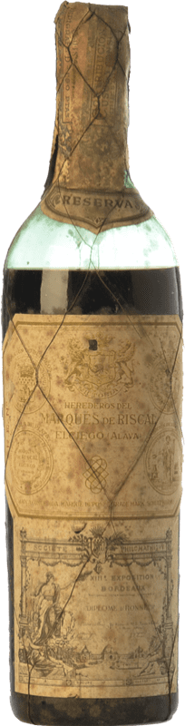 125,95 € Бесплатная доставка | Красное вино Marqués de Riscal 1935 D.O.Ca. Rioja Ла-Риоха Испания Tempranillo, Graciano, Mazuelo бутылка 75 cl