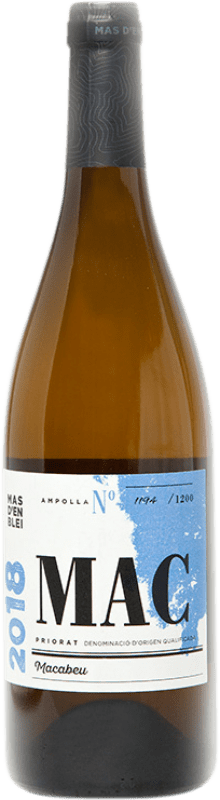 16,95 € Free Shipping | White wine Mas d'en Blei Mac D.O.Ca. Priorat Catalonia Spain Macabeo Bottle 75 cl