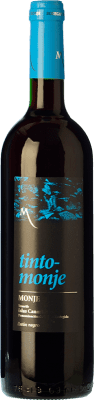 14,95 € Бесплатная доставка | Красное вино Monje Tintomonje Канарские острова Испания Listán Black бутылка 75 cl