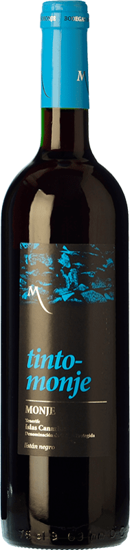 14,95 € 免费送货 | 红酒 Monje Tintomonje 加那利群岛 西班牙 Listán Black 瓶子 75 cl