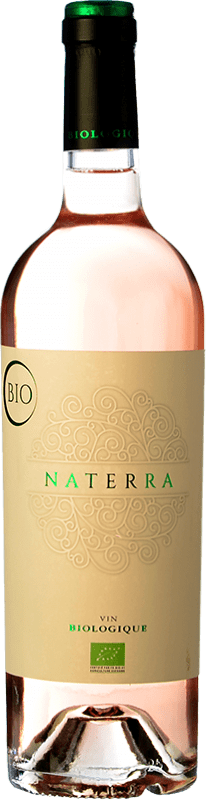 5,95 € Бесплатная доставка | Розовое вино Ginestet Naterra Rosé Молодой Испания Merlot, Cabernet Franc бутылка 75 cl