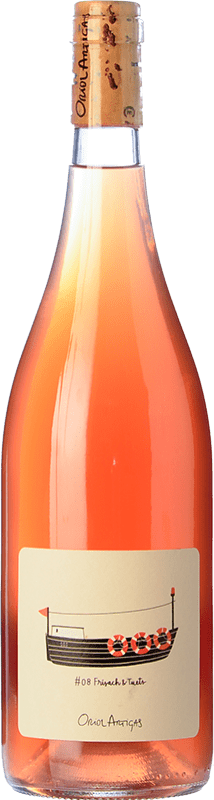 14,95 € Бесплатная доставка | Розовое вино Oriol Artigas SOS 08 Frisach & Tuets Молодой Испания Grenache, Parellada бутылка 75 cl
