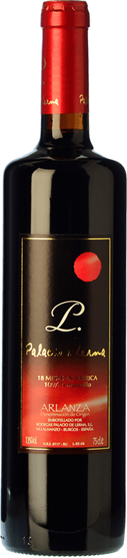 18,95 € Kostenloser Versand | Rotwein Palacio de Lerma Reserve D.O. Arlanza Kastilien und León Spanien Tempranillo Flasche 75 cl