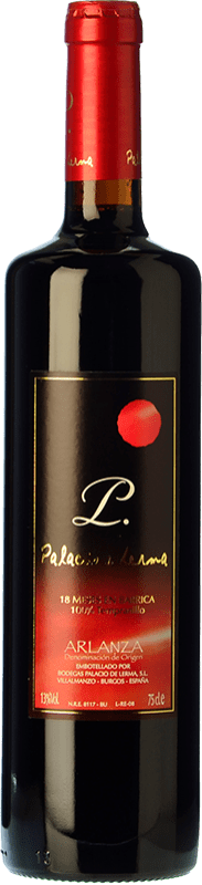 24,95 € Envoi gratuit | Vin rouge Palacio de Lerma Réserve D.O. Arlanza Castille et Leon Espagne Tempranillo Bouteille 75 cl