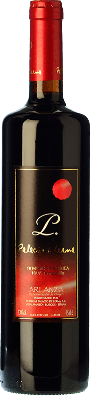 22,95 € Spedizione Gratuita | Vino rosso Palacio de Lerma Riserva D.O. Arlanza Castilla y León Spagna Tempranillo Bottiglia 75 cl