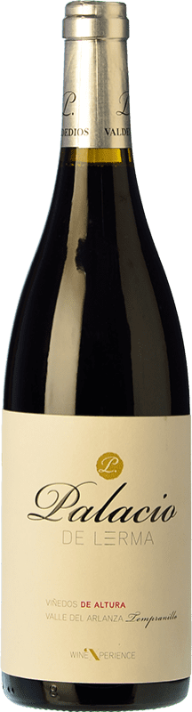 17,95 € Envoi gratuit | Vin Rouge Palacio de Lerma Chêne D.O. Arlanza Castille et Leon Espagne Tempranillo 75 cl