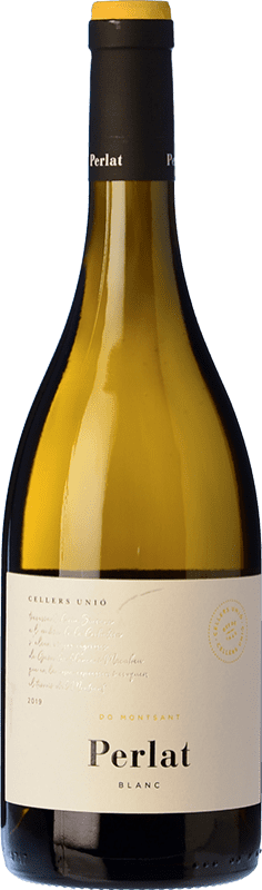 12,95 € Envío gratis | Vino blanco Cellers Unió Perlat Blanc D.O. Montsant Cataluña España Garnacha Blanca, Macabeo Botella 75 cl