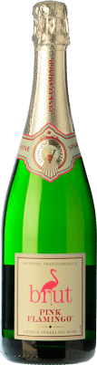 10,95 € Бесплатная доставка | Белое игристое Pommery Crémant Pink Flamingo Sparkling брют Франция Chardonnay бутылка 75 cl