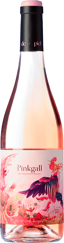 9,95 € Free Shipping | Rosé wine Gallina de Piel Pinkgall Young D.O. Navarra Navarre Spain Grenache, Grenache White, Garnacha Roja Bottle 75 cl