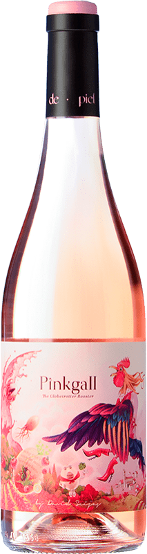 10,95 € Spedizione Gratuita | Vino rosato Gallina de Piel Pinkgall Giovane D.O. Navarra Navarra Spagna Grenache, Grenache Bianca, Garnacha Roja Bottiglia 75 cl