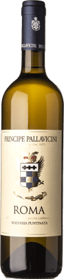 11,95 € Бесплатная доставка | Белое вино Principe Pallavicini I.G.T. Lazio Лацио Италия Malvasia del Lazio бутылка 75 cl