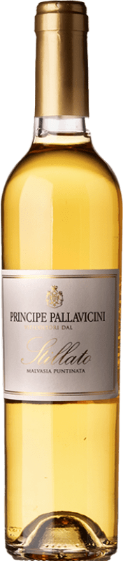 27,95 € Kostenloser Versand | Süßer Wein Principe Pallavicini Stillato I.G.T. Lazio Latium Italien Malvasia del Lazio Medium Flasche 50 cl