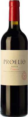18,95 € Envio grátis | Vinho tinto Proelio Crianza D.O.Ca. Rioja La Rioja Espanha Tempranillo, Grenache Garrafa Magnum 1,5 L