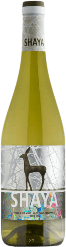 19,95 € Spedizione Gratuita | Vino bianco Shaya D.O. Rueda Castilla y León Spagna Verdejo Bottiglia Magnum 1,5 L