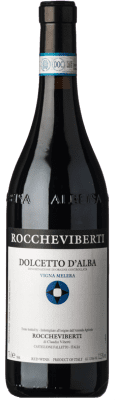 17,95 € Бесплатная доставка | Красное вино Roccheviberti Vigna Melera D.O.C.G. Dolcetto d'Alba Пьемонте Италия Dolcetto бутылка 75 cl