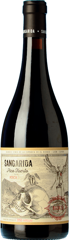 26,95 € Envio grátis | Vinho Tinto Attis Sangarida Pico Tuerto D.O. Bierzo Castela e Leão Espanha Mencía 75 cl