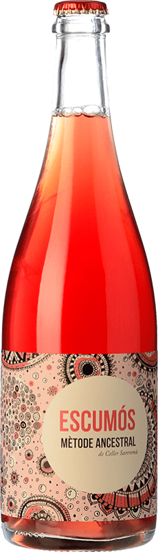 16,95 € Envoi gratuit | Vin Mousseux Blanc Sanromà Ancestral D.O. Tarragona Catalogne Espagne Trepat Bouteille 75 cl