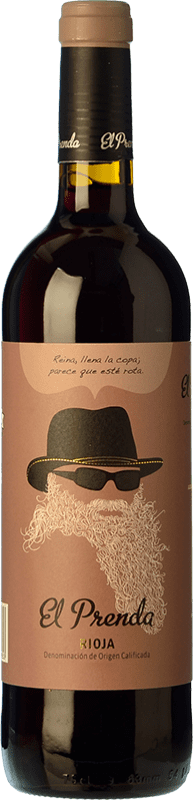 10,95 € 免费送货 | 红酒 Siete Pasos El Prenda 岁 D.O.Ca. Rioja 拉里奥哈 西班牙 Tempranillo 瓶子 75 cl