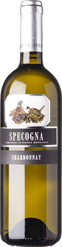 18,95 € Spedizione Gratuita | Vino bianco Specogna D.O.C. Colli Orientali del Friuli Friuli-Venezia Giulia Italia Chardonnay Bottiglia 75 cl