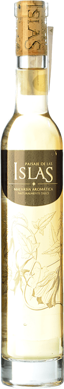 19,95 € Envio grátis | Vinho doce Tajinaste Paisaje de las Islas Ilhas Canárias Espanha Malvasía Meia Garrafa 37 cl