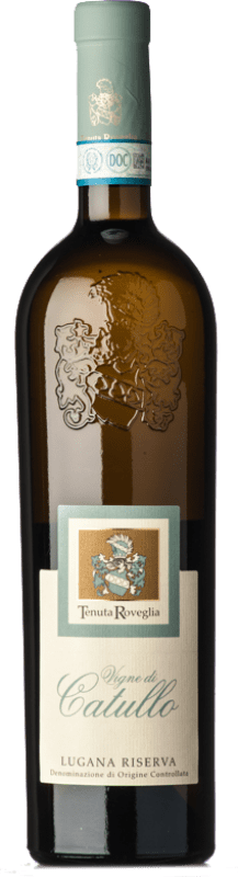 24,95 € Free Shipping | White wine Roveglia Vigne di Catullo Reserve D.O.C. Lugana Lombardia Italy Trebbiano di Lugana Bottle 75 cl