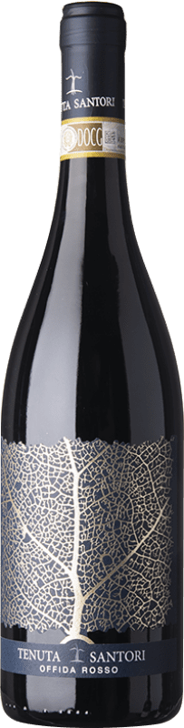 27,95 € Envoi gratuit | Vin Rouge Tenuta Santori D.O.C. Offida Marches Italie Montepulciano Bouteille 75 cl