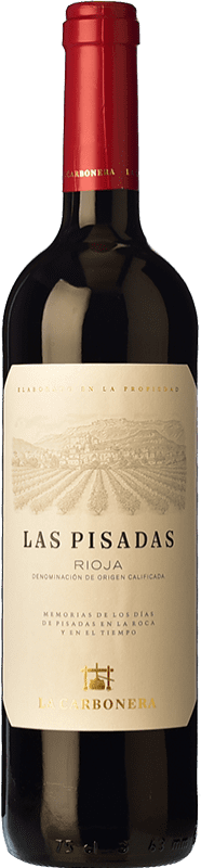 26,95 € Бесплатная доставка | Красное вино La Carbonera Torres Las Pisadas D.O.Ca. Rioja Ла-Риоха Испания Tempranillo бутылка Магнум 1,5 L