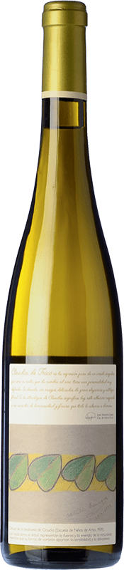 28,95 € Free Shipping | White wine Tricó Claudia D.O. Rías Baixas Galicia Spain Albariño Bottle 75 cl