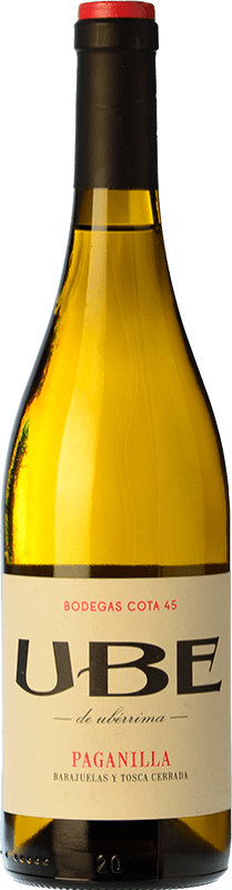 27,95 € Spedizione Gratuita | Vino bianco Cota 45 UBE Paganilla Spagna Palomino Fino Bottiglia 75 cl