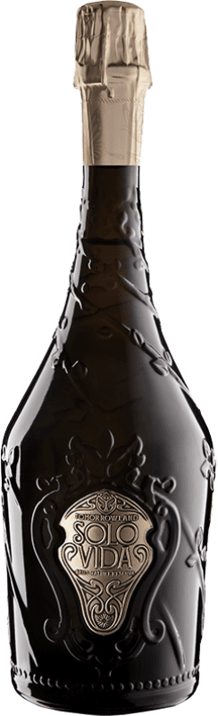 41,95 € Free Shipping | White Sparkling Wine Vallformosa Solo Vida Premium Reserve — Aged D.O. Penedès Catalonia Spain Macabeo, Xarel·lo, Chardonnay, Parellada Bottle 75 cl