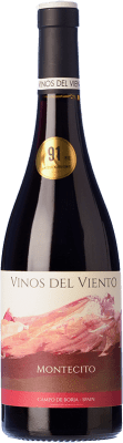 9,95 € Envío gratis | Vino Tinto Vinos del Viento Montecito D.O. Campo de Borja Aragón España Garnacha 75 cl