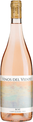 12,95 € Kostenloser Versand | Rosé-Wein Vinos del Viento Rosé Jung D.O. Campo de Borja Aragón Spanien Grenache Flasche 75 cl