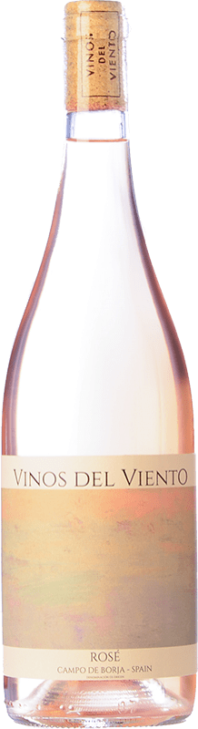 12,95 € Envoi gratuit | Vin rose Vinos del Viento Rosé Jeune D.O. Campo de Borja Aragon Espagne Grenache Bouteille 75 cl