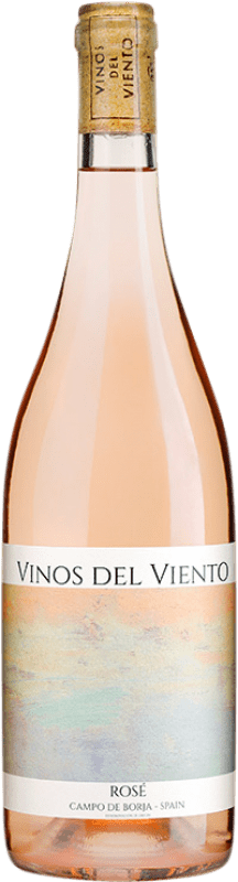 12,95 € Envío gratis | Vino Rosado Vinos del Viento Rosé — Rosado Joven D.O. Campo de Borja Aragón España Garnacha Botella 75 cl