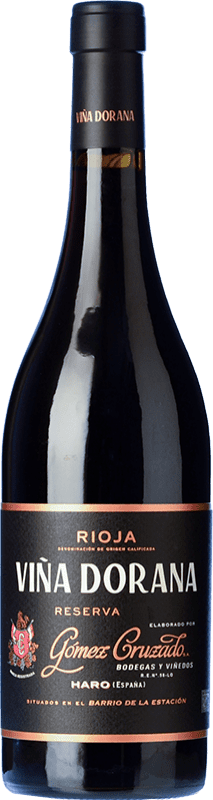 29,95 € Envoi gratuit | Vin Rouge Gómez Cruzado Viña Dorana Réserve D.O.Ca. Rioja La Rioja Espagne Tempranillo, Garnacha — Grenache Bouteille 75 cl
