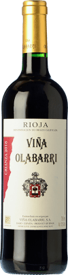 8,95 € Бесплатная доставка | Красное вино Olabarri старения D.O.Ca. Rioja Ла-Риоха Испания Tempranillo бутылка 75 cl