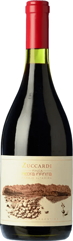 237,95 € 免费送货 | 红酒 Zuccardi Finca Piedra Infinita I.G. Mendoza 门多萨 阿根廷 Malbec 瓶子 75 cl