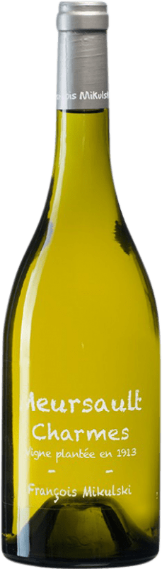 214,95 € Spedizione Gratuita | Vino bianco François Mikulski 1er Cru Charmes Vieille Vigne 1913 A.O.C. Meursault Borgogna Francia Chardonnay Bottiglia 75 cl
