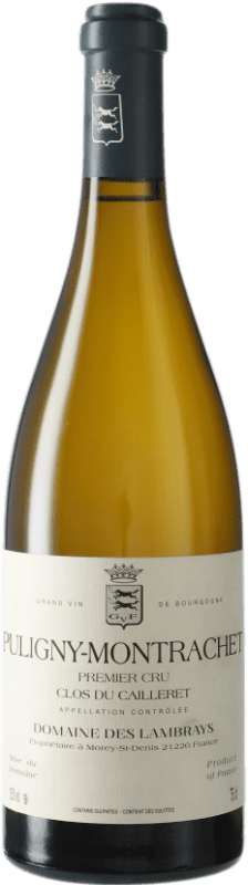 193,95 € Бесплатная доставка | Белое вино Clos des Lambrays 1er Cru Clos du Cailleret A.O.C. Puligny-Montrachet Бургундия Франция бутылка 75 cl