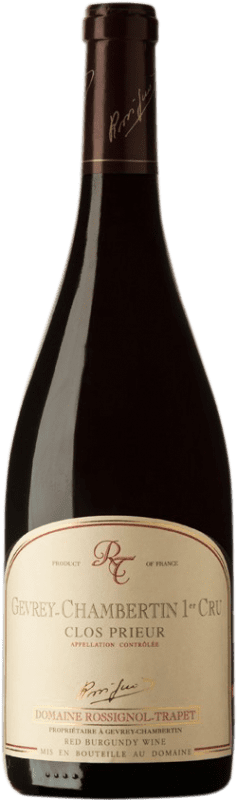 97,95 € Free Shipping | Red wine Rossignol-Trapet 1er Cru Clos Prieur A.O.C. Gevrey-Chambertin Burgundy France Pinot Black Bottle 75 cl