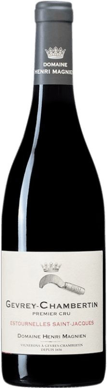 177,95 € 免费送货 | 红酒 Henri Magnien Premier Cru Estournelles Saint-Jacques A.O.C. Gevrey-Chambertin 勃艮第 法国 Pinot Black 瓶子 75 cl