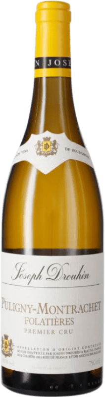 97,95 € Free Shipping | White wine Joseph Drouhin 1er Cru Folatières A.O.C. Puligny-Montrachet Burgundy France Chardonnay Bottle 75 cl