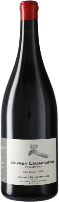 255,95 € Kostenloser Versand | Rotwein Henri Magnien 1er Cru Les Cazetiers A.O.C. Gevrey-Chambertin Burgund Frankreich Pinot Schwarz Magnum-Flasche 1,5 L