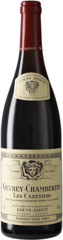 189,95 € Free Shipping | Red wine Louis Jadot 1er Cru Les Cazetiers A.O.C. Gevrey-Chambertin Burgundy France Pinot Black Bottle 75 cl